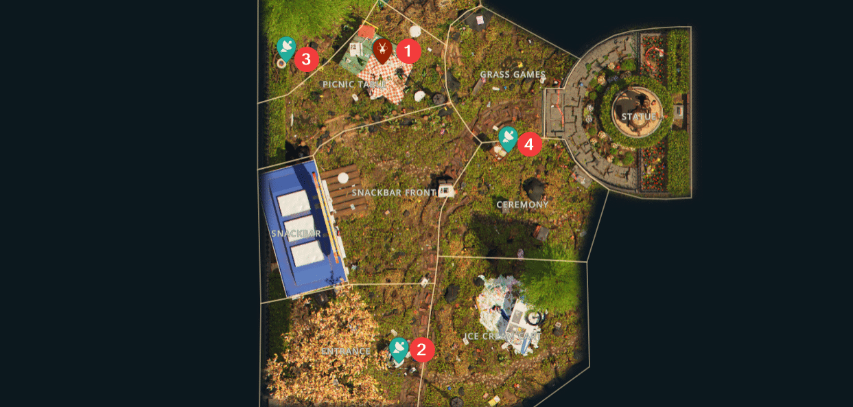 All O.R.C. Transmitter Locations Shown in the Map of Grounded 2.