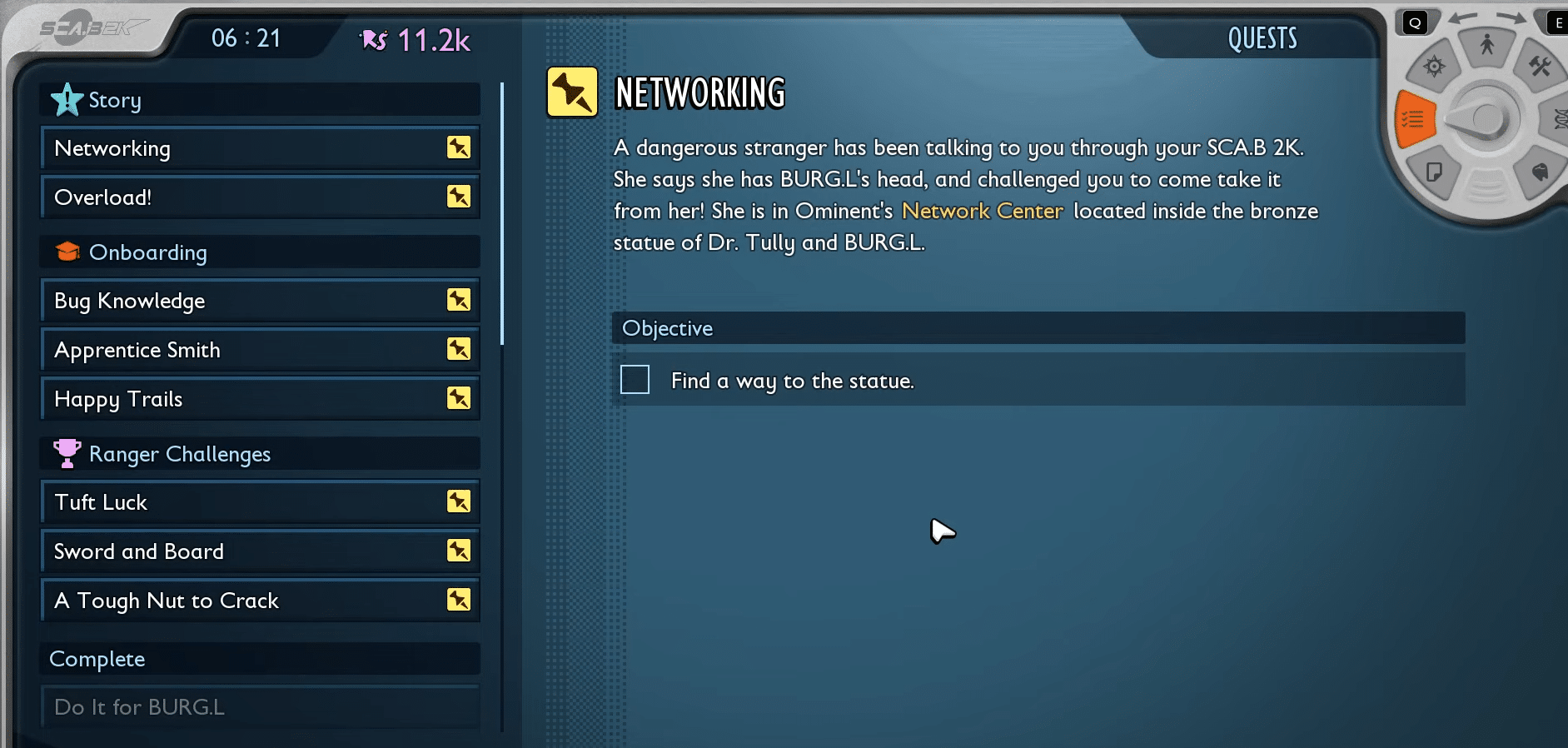 Networking quest Grounded 2