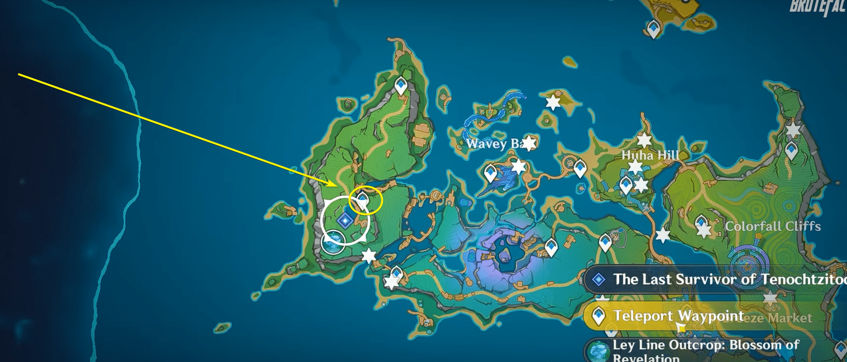 Teleport point Genshin Impact 5.8