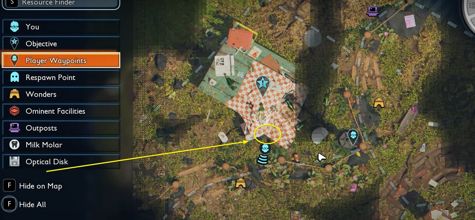 Web Sac location Grounded 2