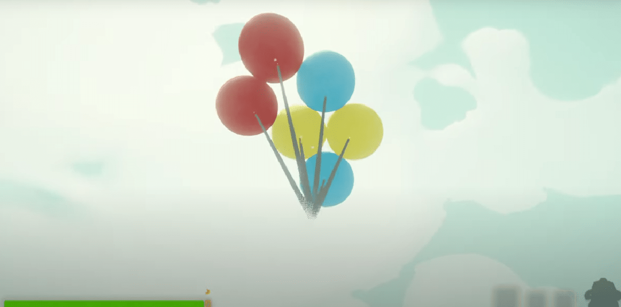 Balloons to get Flight and get Aeronautics Badge in PEAK.