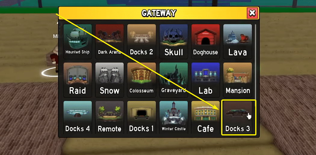 Docks 3 Blox Fruits